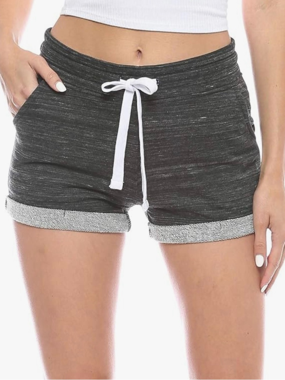 French Terry Casual Lounge Shorts